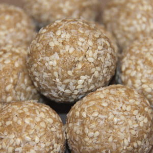 SESAME CARAMEL BALLS