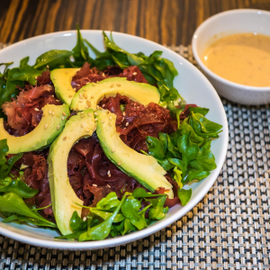 COCONUT, CHICKEN, LIME AND AVOCADO SALAD