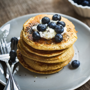 2 INGREDIENT, GRAIN FREE PANCAKES!