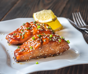 TERIYAKI SALMON & GREENS