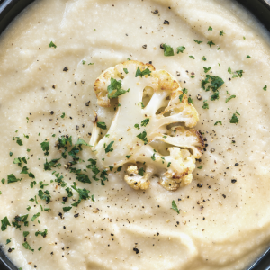 CREAMY CAULIFLOWER SOUP