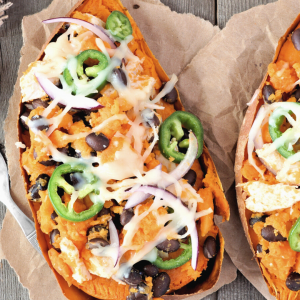 STUFFED MEXICAN SWEET POTATO