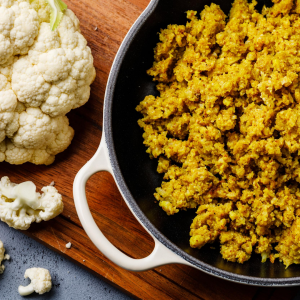 SPICED CAULIFLOWER RICE