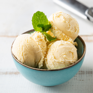 DAIRY FREE MACADAMIA ICE CREAM