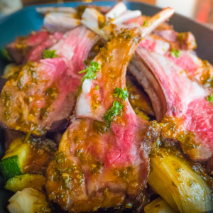 SLOW BAKED LAMB WITH GREMOLATA